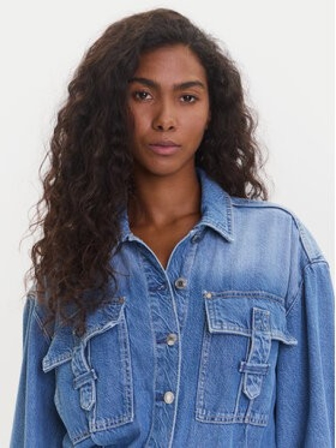 Guess Kombinezon W5YD58 D5B94 Niebieski Regular Fit