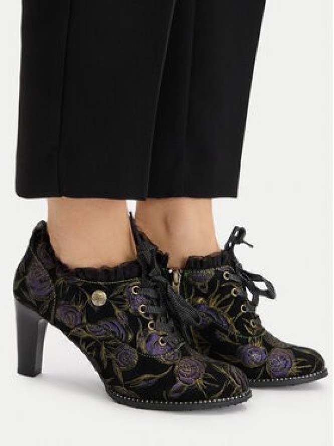 Laura Vita Półbuty Alcbaneo 14 Czarny