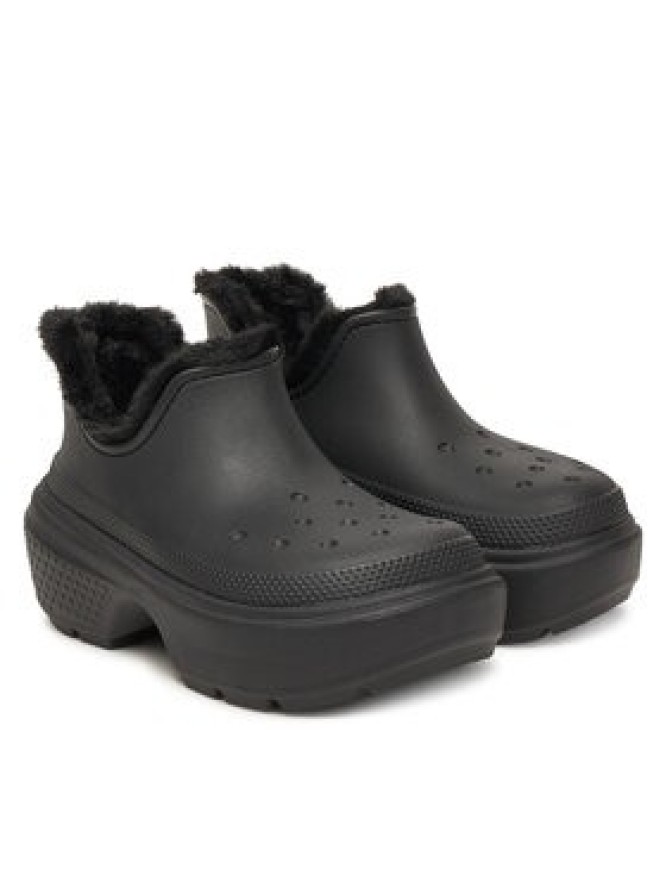 Crocs Śniegowce Stomp Lined Shorty Boot 210673 Czarny