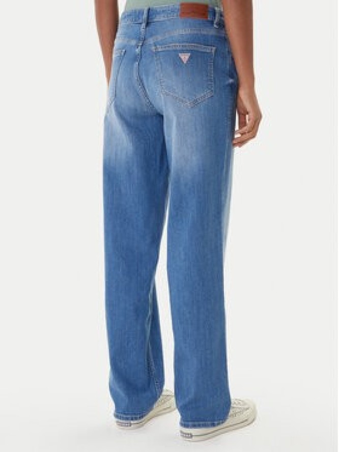 Guess Jeans Jeansy W5YA0I D0022 Niebieski Boyfriend Fit
