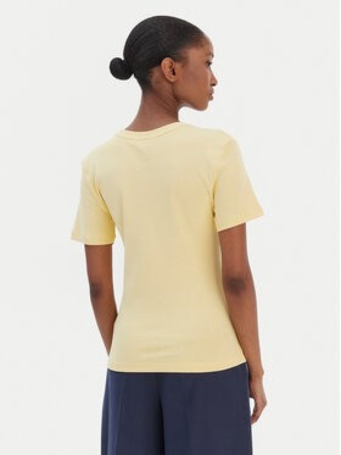 Tommy Hilfiger T-Shirt New Cody WW0WW40587 Żółty Slim Fit