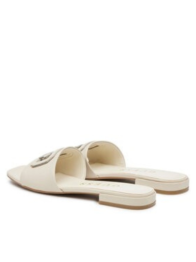 Guess Klapki FLJTAR LEA19 Écru