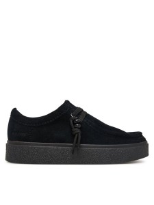 Clarks Półbuty Boxbee Walla. 26328111 Czarny