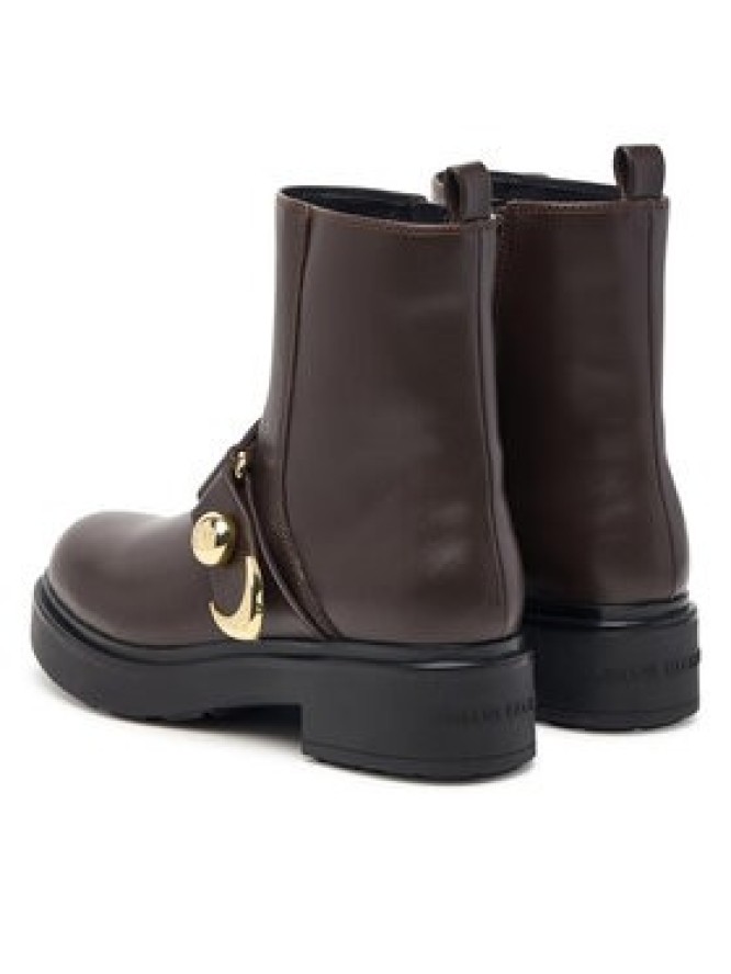 Armani Exchange Botki XW003093 AF18975 U6032 Brązowy ciemny