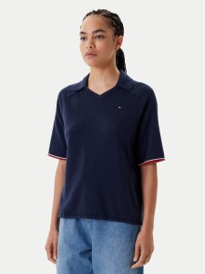 Tommy Hilfiger Polo WW0WW45694 Écru Regular Fit