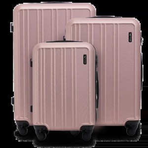 Komplet 3 walizek Wings HARRIER ROSE GOLD