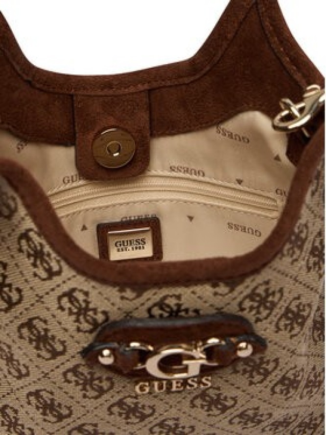 Guess Torebka Samantha Mini HWJG23 13750 Brązowy