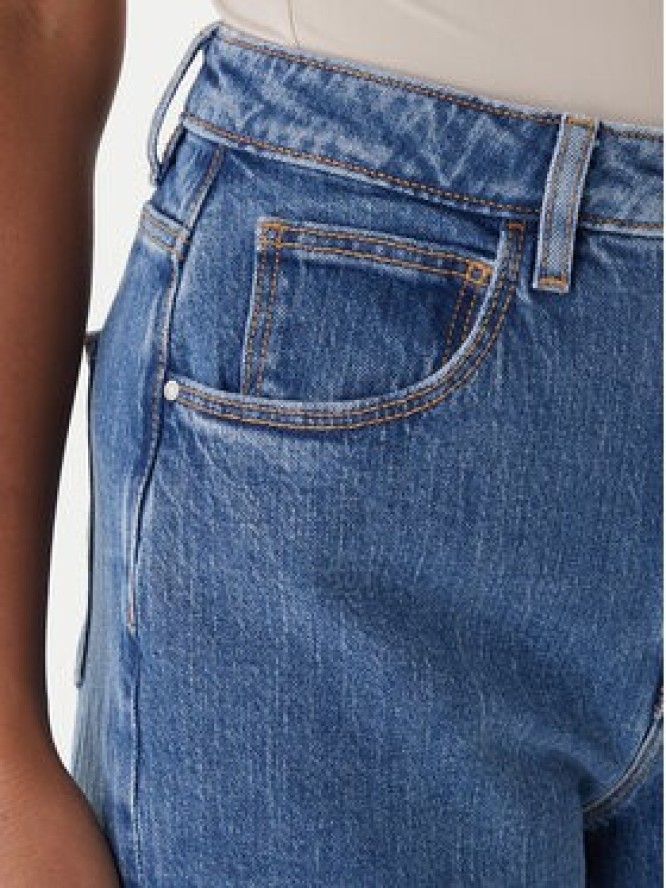 Guess Jeansy W2YA21 D4NH5 Niebieski Mom Fit
