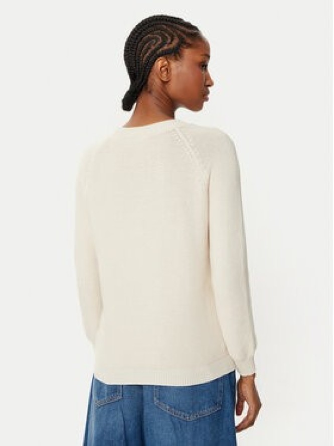 Weekend Max Mara Sweter Linz 2515361161 Écru Relaxed Fit