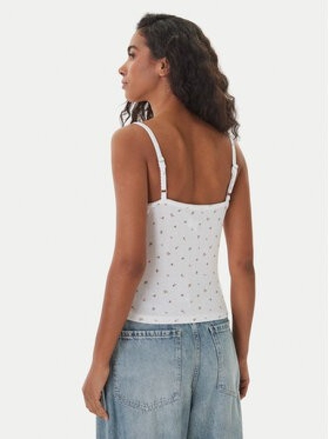 Guess Jeans Top W6GPB5 KH172 Biały Regular Fit
