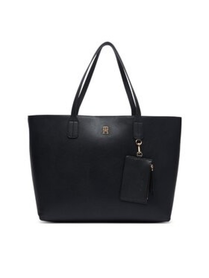 Tommy Hilfiger Torebka Th Icon Tote AW0AW18724 Czarny