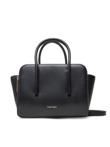 Calvin Klein Torebka Carryall Micro Leather Tote LV04F3057G Czarny