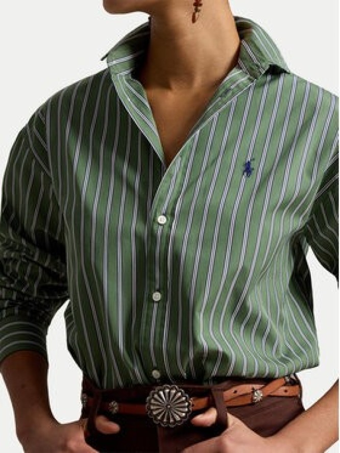 Polo Ralph Lauren Koszula 211910743513 Zielony Regular Fit