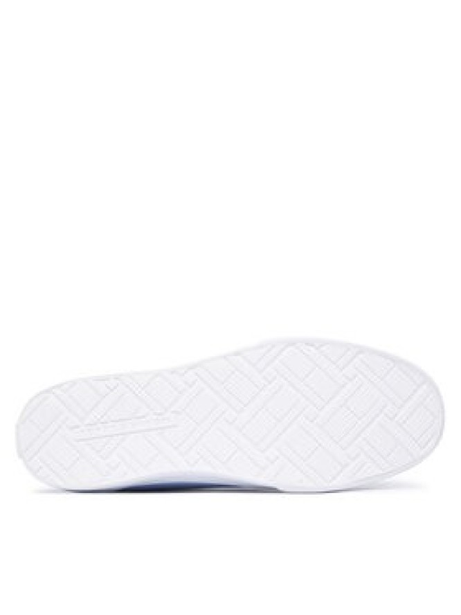 Tommy Hilfiger Sneakersy Th Chic Low Vulc FW0FW09391 Niebieski jasny