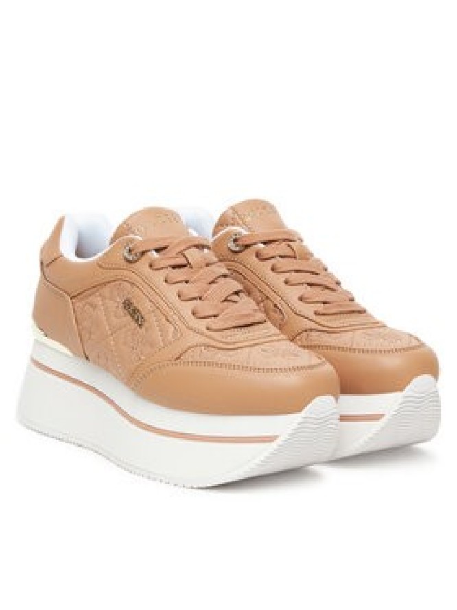 Guess Sneakersy FLTCM9 FAL12 Beżowy