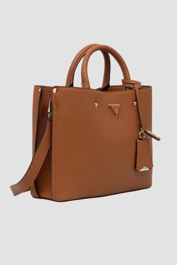 GUESS Brązowa torebka damska Meridian