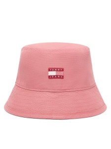 Tommy Jeans Kapelusz Heritage Bucket AW0AW17581 Różowy