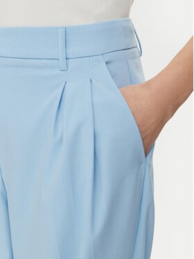 Vero Moda Spodnie materiałowe Liba 10324626 Błękitny Wide Leg