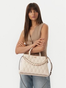 Guess Torebka Maxine HWQG97 33060 Kremowy