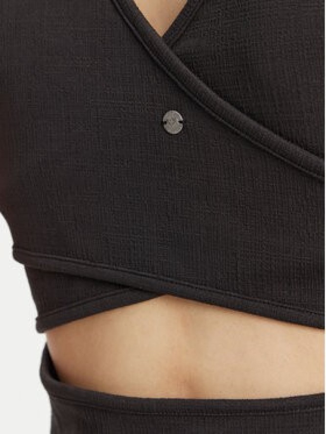 Roxy Sukienka letnia ERJKD03512 Szary Regular Fit