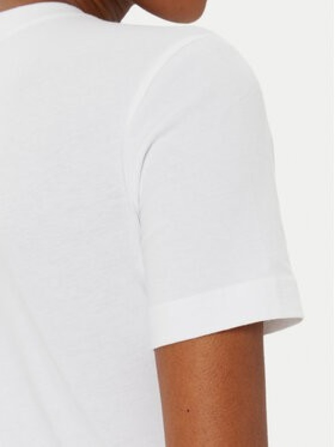 Versace Jeans Couture Sukienka codzienna 78HAOT00 Biały Slim Fit