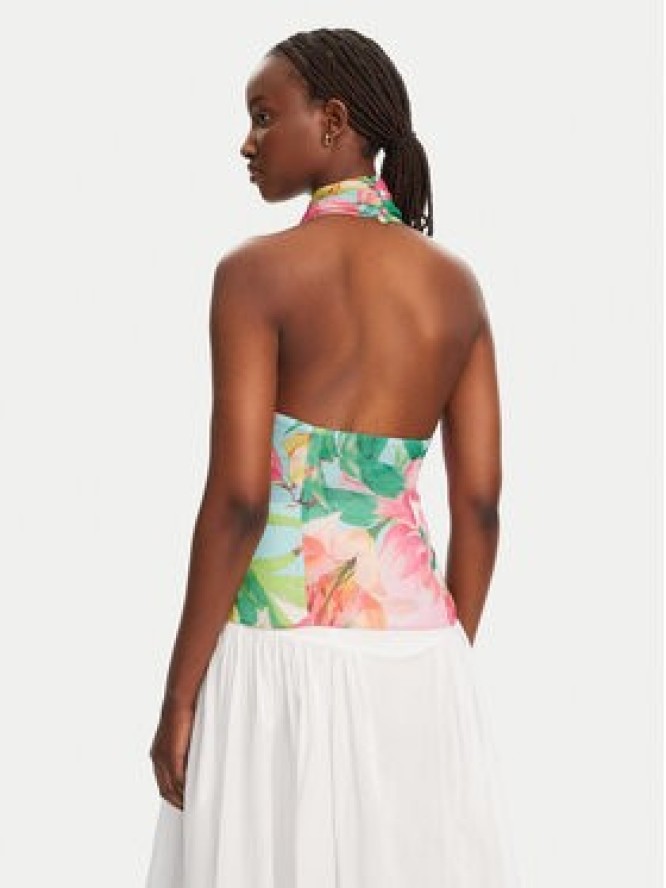 Bardot Bluzka Fontes Halter 59898TB Kolorowy Regular Fit