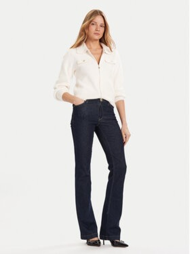 Morgan Kardigan 232-MDOMI Écru Regular Fit