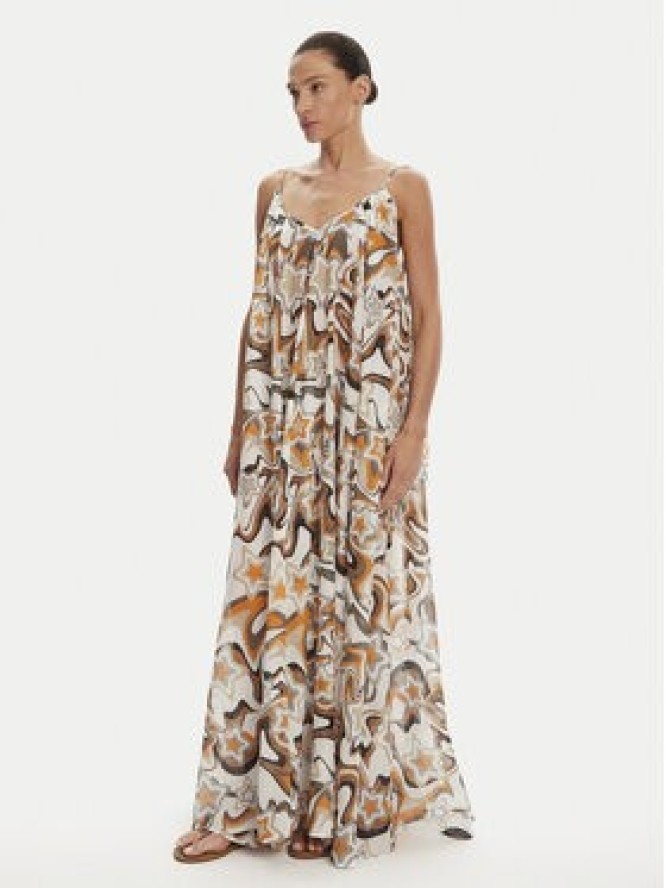 Devotion TWINS Sukienka letnia Athina 025.385G Kolorowy Loose Fit