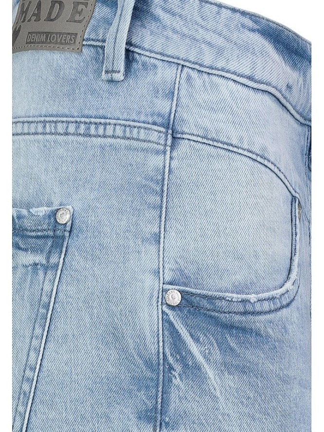 Fresh Made Bermudy dżinsowe w kolorze błękitnym rozmiar: XS