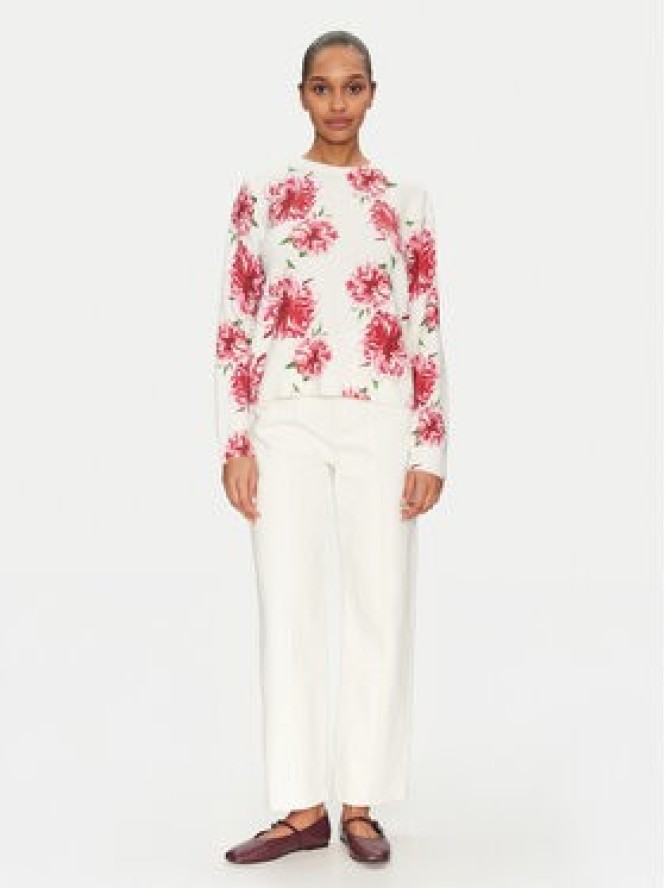 Morgan Sweter 251-MFLOWER Écru Regular Fit