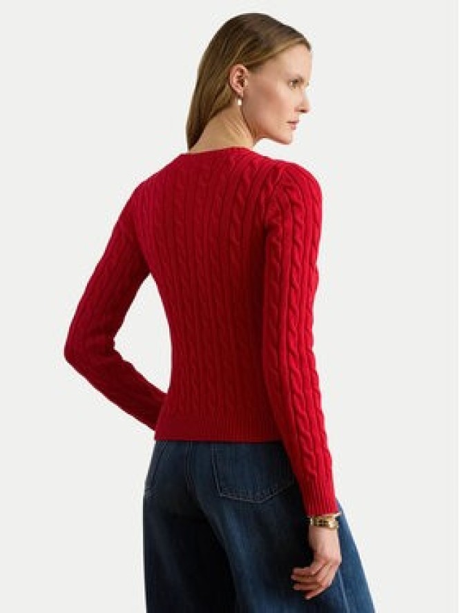 LAUREN RALPH LAUREN Kardigan 200932225015 Czerwony Regular Fit