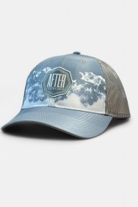 Czapka Trucker Unisex dla dorosłych - Bleached Blue