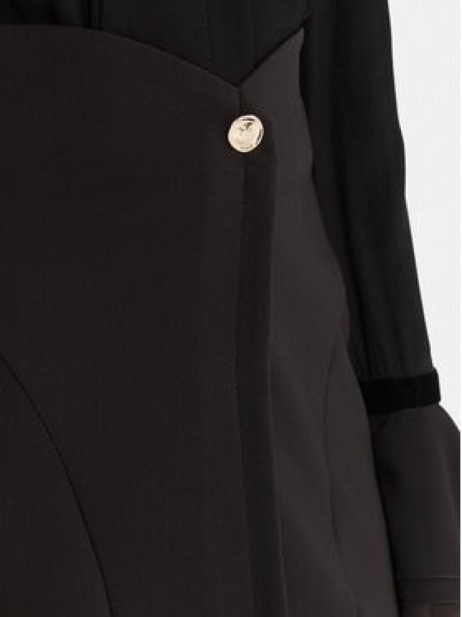 Rinascimento Spódnica ołówkowa CFC0125561003 Czarny Slim Fit