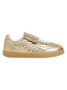 Pepe Jeans FOOTWEAR Skórzane sneakersy w kolorze złotym rozmiar: 36