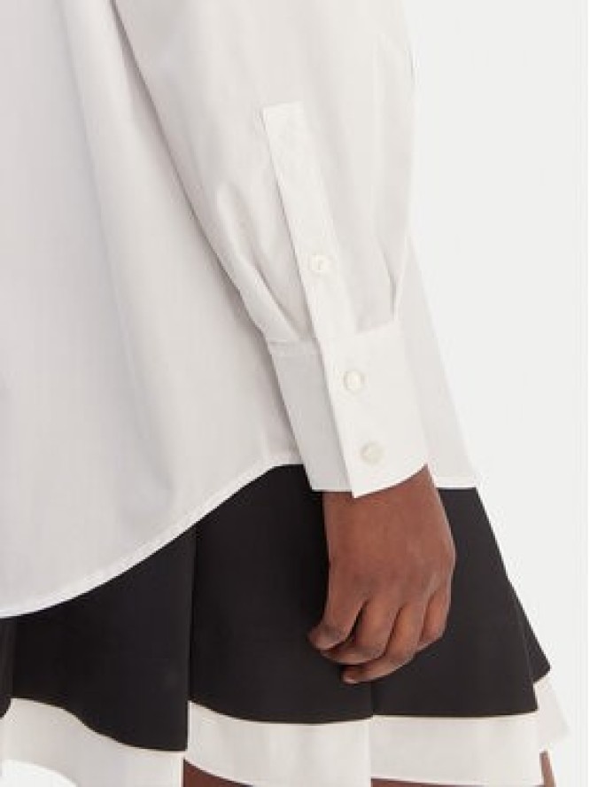 KARL LAGERFELD Koszula B1W11002 Biały Relaxed Fit