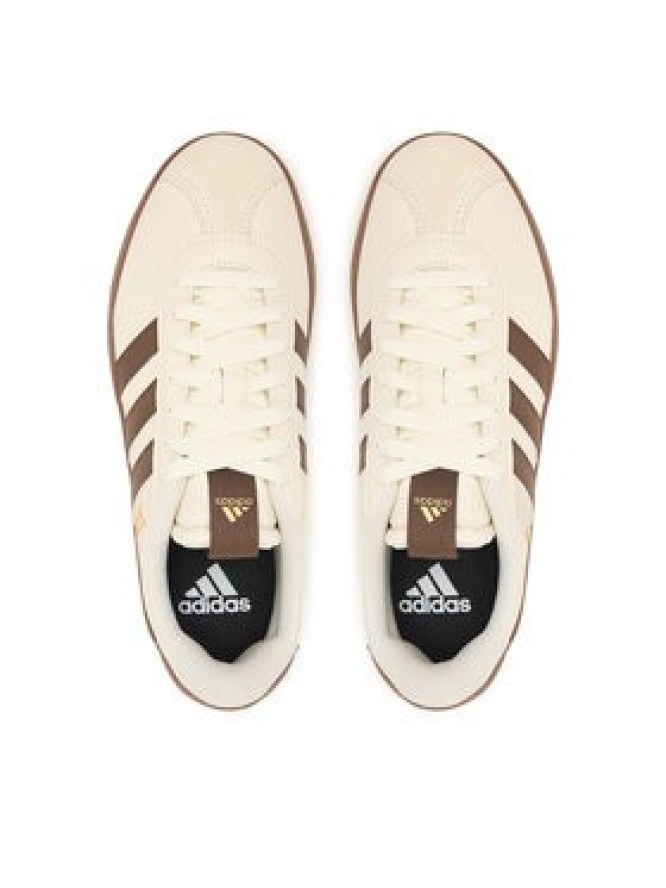 adidas Sneakersy Vl Court 3.0 Shoes KI4575 Beżowy jasny