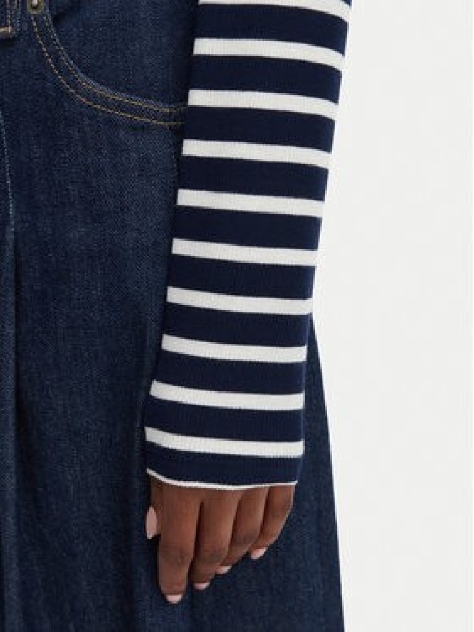 Tommy Jeans Kardigan DW0DW22805 Granatowy Slim Fit