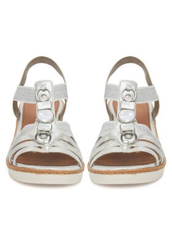 Remonte Sandały R6264-92 Srebrny