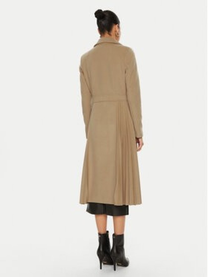 Rinascimento Płaszcz przejściowy CFC0121913003 Beżowy Regular Fit