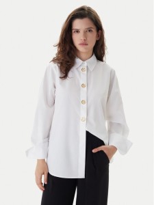 KARL LAGERFELD Koszula B1W11012 Biały Regular Fit