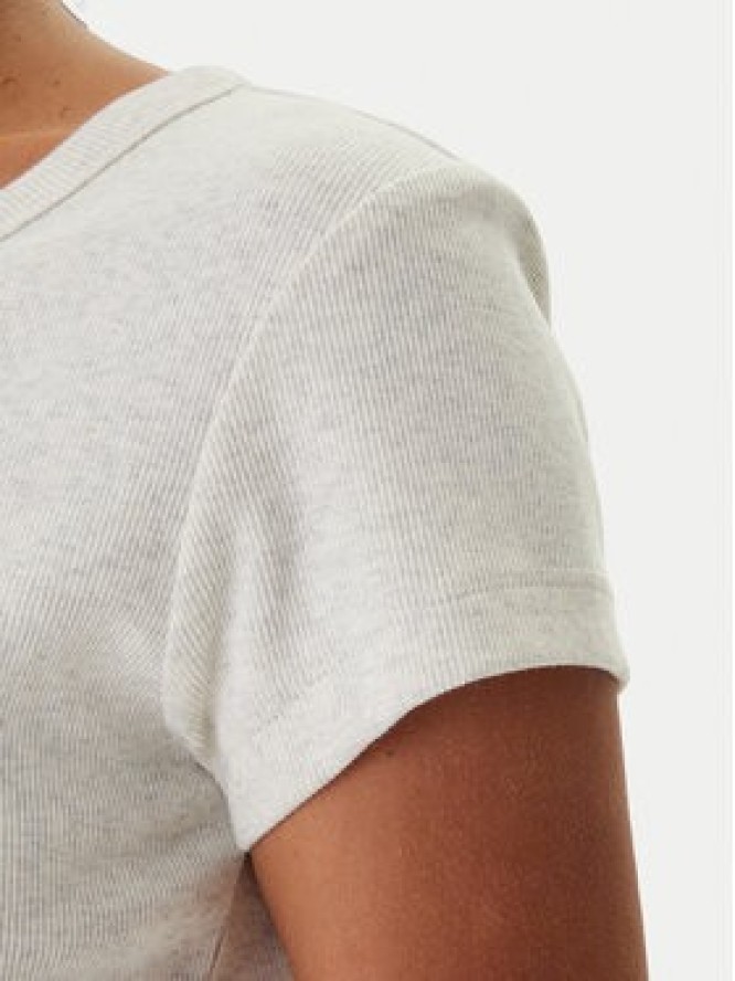 Calvin Klein Jeans T-Shirt LV047C200G Beżowy Slim Fit