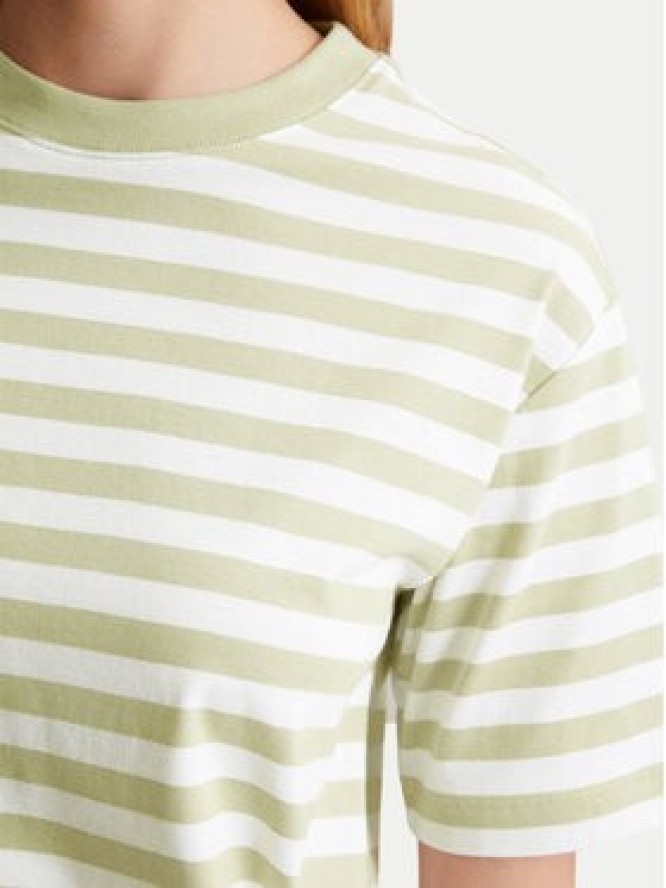 Marc O'Polo Denim T-Shirt 500 0006 509 Zielony Relaxed Fit