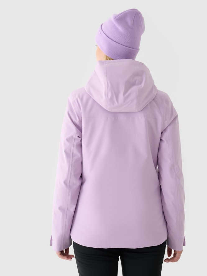 4F Kurtka narciarska membrana 5000 damska - fioletowa XL