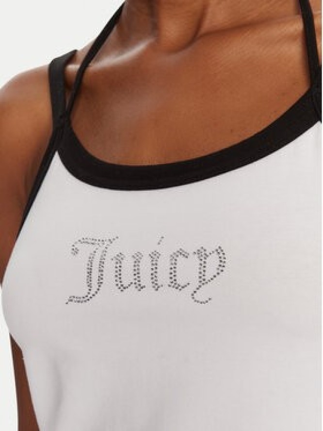 Juicy Couture Top Amira JCWCT225302 Biały Slim Fit