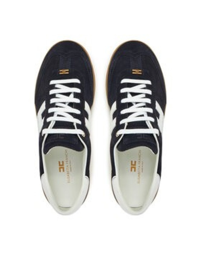 Elisabetta Franchi Sneakersy SA-51-G51E2-V400 Granatowy
