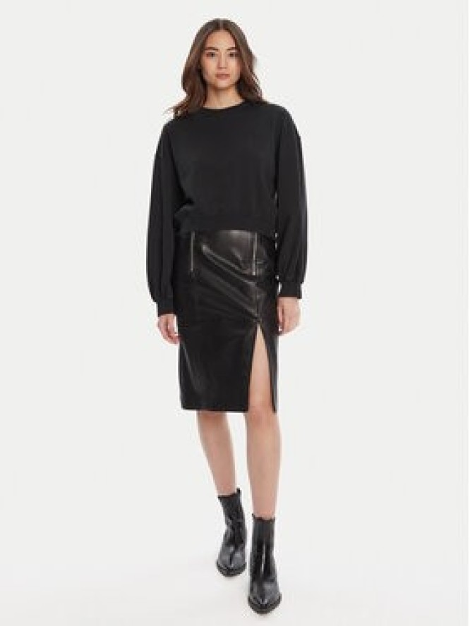 PINKO Bluza Maliardo 105510 A2RB Czarny Regular Fit