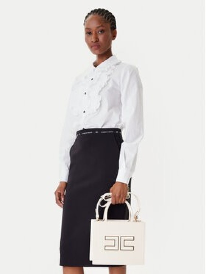 Elisabetta Franchi Torebka BS-33A-56E2-V380 Biały