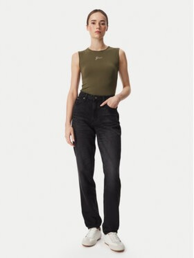 Guess Top W6YP17 K3881 Khaki Regular Fit