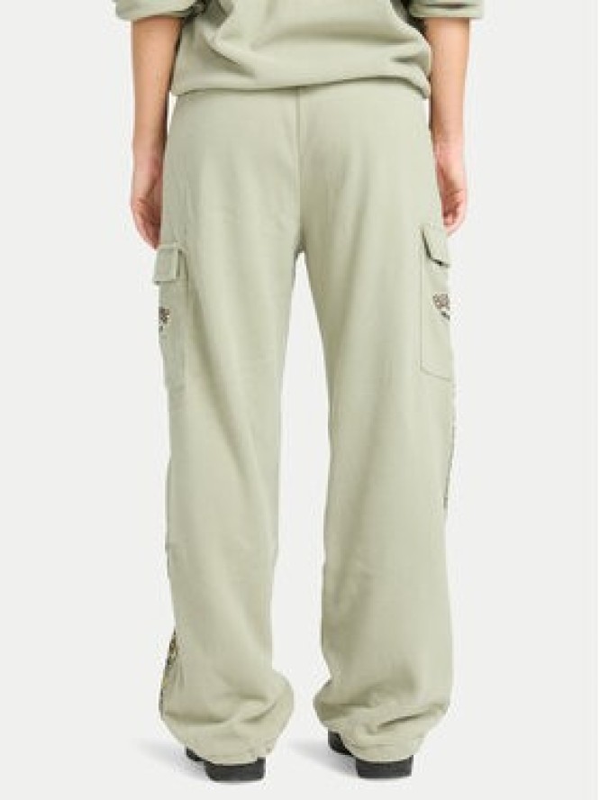 Billabong Spodnie dresowe Winter Camp EBJFB03001 Zielony Loose Fit