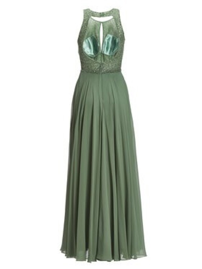 Hey Kyla Sukienka wieczorowa 5AI053HK Zielony Regular Fit